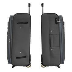 AVANCEA® Cestovní kufr GP8170 Dark grey 2W šedý L 75x48x32 cm