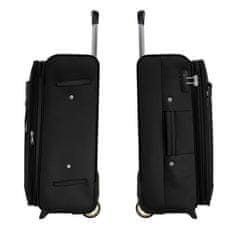 AVANCEA® Cestovní kufr GP8170 2W černý M 66x44x28 cm