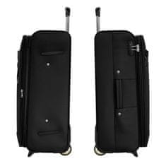 AVANCEA® Cestovní kufr GP8170 2W černý L 75x48x32 cm