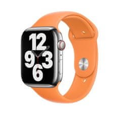 Silikonový řemínek pro Apple Watch 38/40/41mm, oranžová
