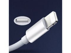 Bomba USB kabel Type-C - iPhone lightning 18W rychlonabíjecí 1M Barva: Bílá