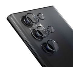 3MK Tvrzené sklo Lens Pro ochrana kamery pro Samsung Galaxy S23 Ultra (SM-S918)