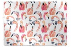 Kobercomat.cz Ochranná podložka pod židli blázen Flamingos 120x90 cm 2 cm