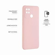 FIXED Zadní pogumovaný kryt FIXED Story pro Xiaomi Redmi 10C, růžový