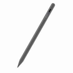 FIXED Aktivní stylus FIXED Graphite Uni s magnety pro kapacitní dotykové displeje, šedý