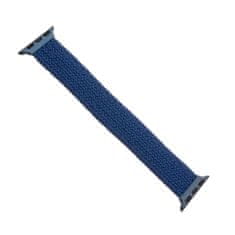 FIXED Elastický nylonový řemínek FIXED Nylon Strap pro Apple Watch 38/40/41mm, velikost L, modrý