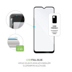 FIXED Ochranné tvrzené sklo FIXED Full-Cover pro Samsung Galaxy A04s, lepení přes celý displej, černé