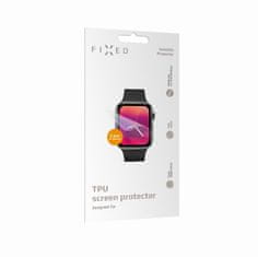 FIXED TPU folie na displej FIXED Invisible Protector pro Apple Watch 44mm/Watch 42mm, 2ks v balení, čirá