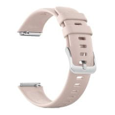 FIXED Silikonový řemínek FIXED Silicone Strap pro Huawei Band 7, růžový