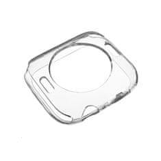 FIXED TPU gelový kryt FIXED Story pro Apple Watch 41mm, čirý