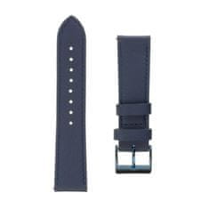 FIXED Kožený řemínek FIXED Leather Strap s Quick Release 20mm pro smartwatch, modrý