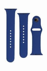 FIXED Set silikonových řemínků FIXED Silicone Strap pro Apple Watch 42/44/45/49mm, oceánsky modrý