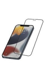 CellularLine Ochranné tvrzené sklo pro celý displej Cellularline CAPSULE pro Apple iPhone 13 Mini, černé