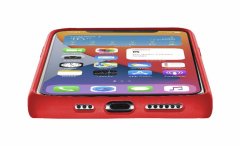 CellularLine Ochranný silikonový kryt Cellularline Sensation pro Apple iPhone 12 Pro Max, červený
