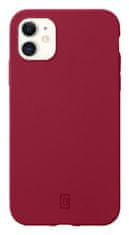 CellularLine Ochranný silikonový kryt Cellularline Sensation pro Apple iPhone 12 mini, červený