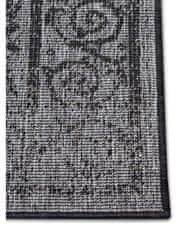 NORTHRUGS Kusový koberec Twin Supreme 105424 Cebu Night Silver – na ven i na doma 80x150