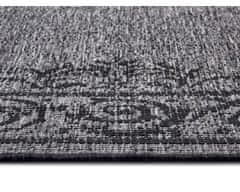 NORTHRUGS Kusový koberec Twin Supreme 105424 Cebu Night Silver – na ven i na doma 80x150