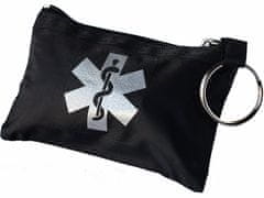 Ratujesz Lékárnička / klíčenka CPR Medical Rescue - černá reflexní