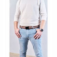 Brødrene Pánský Hnědý Pásek Brodrene Belts Casual 95 Cm