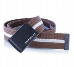 Brødrene Pánský Hnědý Pásek Brodrene Belts Casual 95 Cm