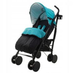 Euro Baby Ekologický švýcarský design 300d modrý vozík