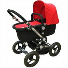 Euro Baby Standardní vozík Baobao červený