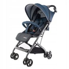 Euro Baby Dětský vozík kompaktní kufr modrý