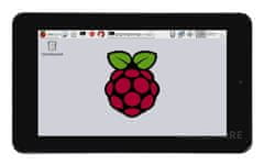 Waveshare 7" kapacitní dotykový displej pro Raspberry Pi, DSI, 800×480 s 5MP kamerou a pouzdrem