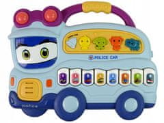 Lean-toys Interaktivní Piano Police Pet Sound Od