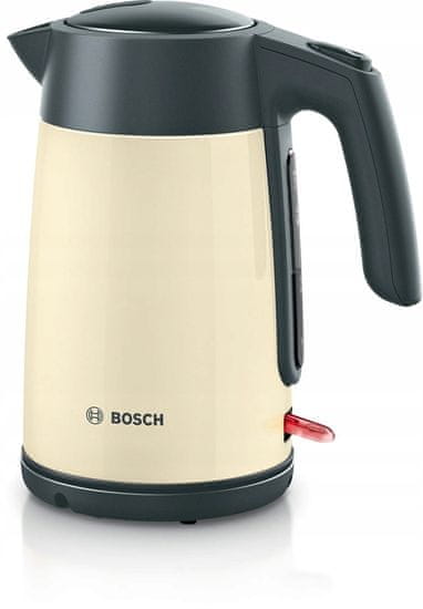 Bosch Rychlovarná konvice TWK 7L467 2400W béžová/černá 1,7l