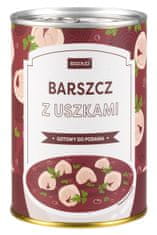 Gemini Pánské boxerky SOXO v konzervě - Červený boršč kaštanové L