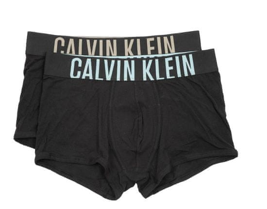 Calvin Klein Pánské boxerky 2pack NB2602A 6HF černá - Calvin Klein