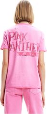 Desigual Dámské triko Ts Pink Panther Regular Fit 23SWTK813056 (Velikost S)