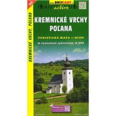 Kremnické vrchy, Poľana 1:50 000/Turistická mapa SHOCart 1093