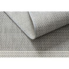 eoshop Koberec FLAT SISAL 48829637 Jedle šedá (Velikost: 80x150 cm)