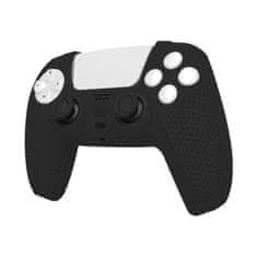 White Shark Silikonový obal PS5-541 BODY LOCK pro PS5, černý