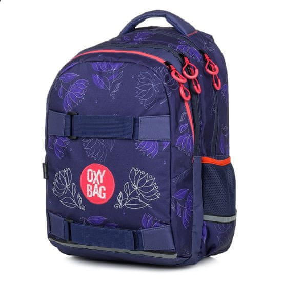 Oxybag Oxybag Studentský batoh OXY One Flowers