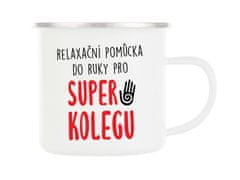 Divja Plechový hrnek pro super kolegu