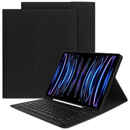 Tech-protect SC Pen pouzdro s klávesnicí na iPad Pro 12.9'' 2020 / 2021 / 2022, černé