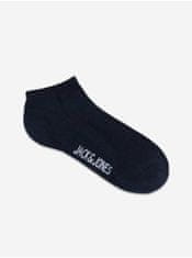 Jack&Jones Sada pěti párů tmavě modrých pánských ponožek Jack & Jones Dongo UNI