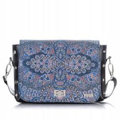 PAOLO PERUZZI Dámské Barevné Kožené Crossbody Paolo Peruzzi