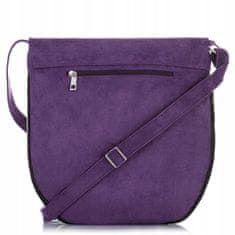 PAOLO PERUZZI Dámská Purple Messenger Bag Paolo Peruzzi Z-19