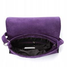 PAOLO PERUZZI Dámská Purple Messenger Bag Paolo Peruzzi Z-19