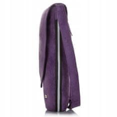 PAOLO PERUZZI Dámská Purple Messenger Bag Paolo Peruzzi Z-19