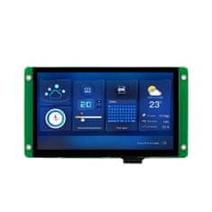 DWIN LCD 7" 1024x600 650nit RTC kapacitní dotykový panel HMI