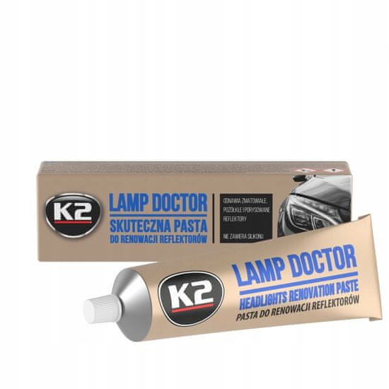 K2 Pasta Pro Renovaci Lampových Světlometrů K2 Lamp Doktor