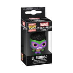 Funko POP Keychain: Marvel Luchadores - Hulk (klíčenka)