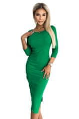Numoco Dámské midi šaty Oohnandeh světle zelená XL
