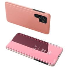 IZMAEL Pouzdro Clear View pro Samsung Galaxy S23 Ultra - Růžová KP24336