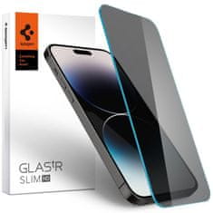 Spigen TEPELNÉ SKLO SPIGEN GLAS.TR SLIM IPHONE 14 PRO MAX OCHRANA OSOBNÍCH ÚDAJŮ